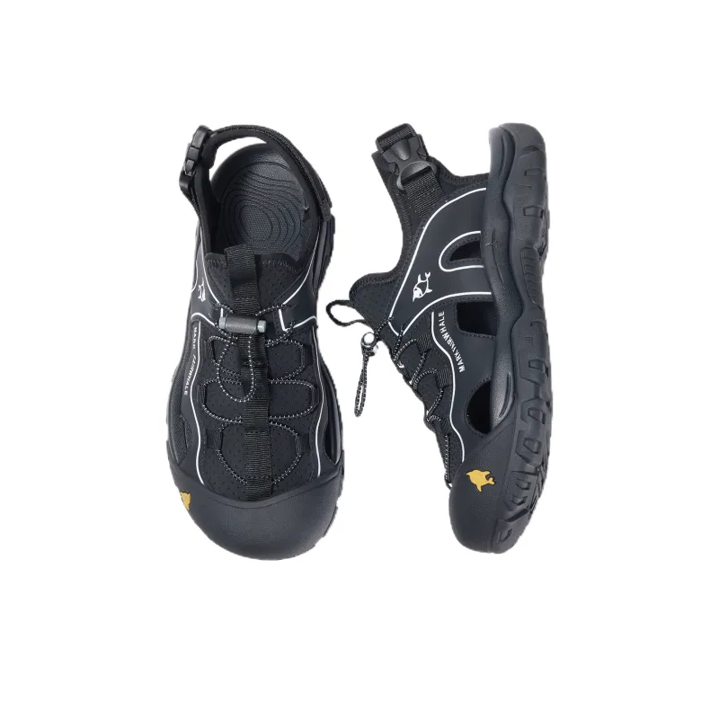 FAIRWHALE River Trekking Shoes Men Warrior Black/Pearl Gray-20