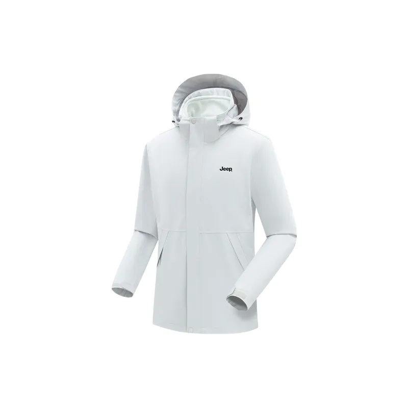 Jeep Windbreaker Jacket Trench Coat Unisex-5