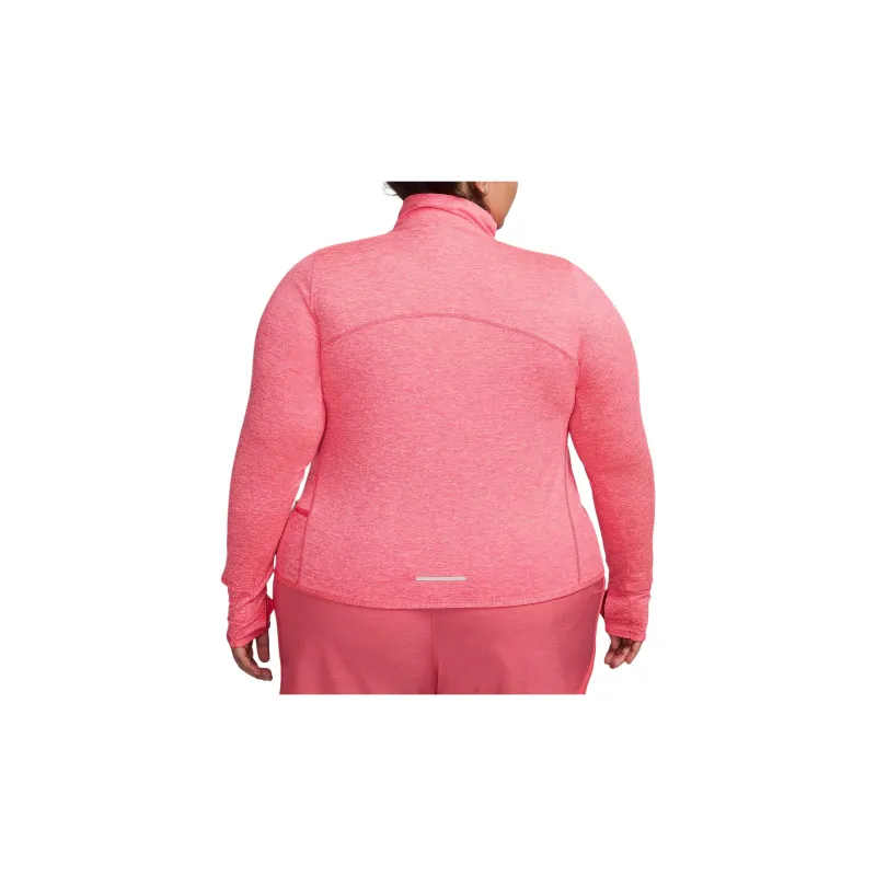 Nike Dri FIT Swift Element Uv Women's 1/4 Zip Running Top Plus Size-1