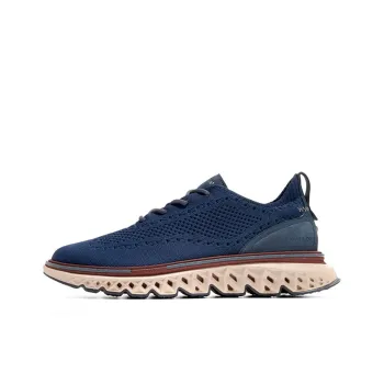 COLE HAAN Shock Absorbers Rebound Lightweight Low Top Casual Shoes Men's Blue