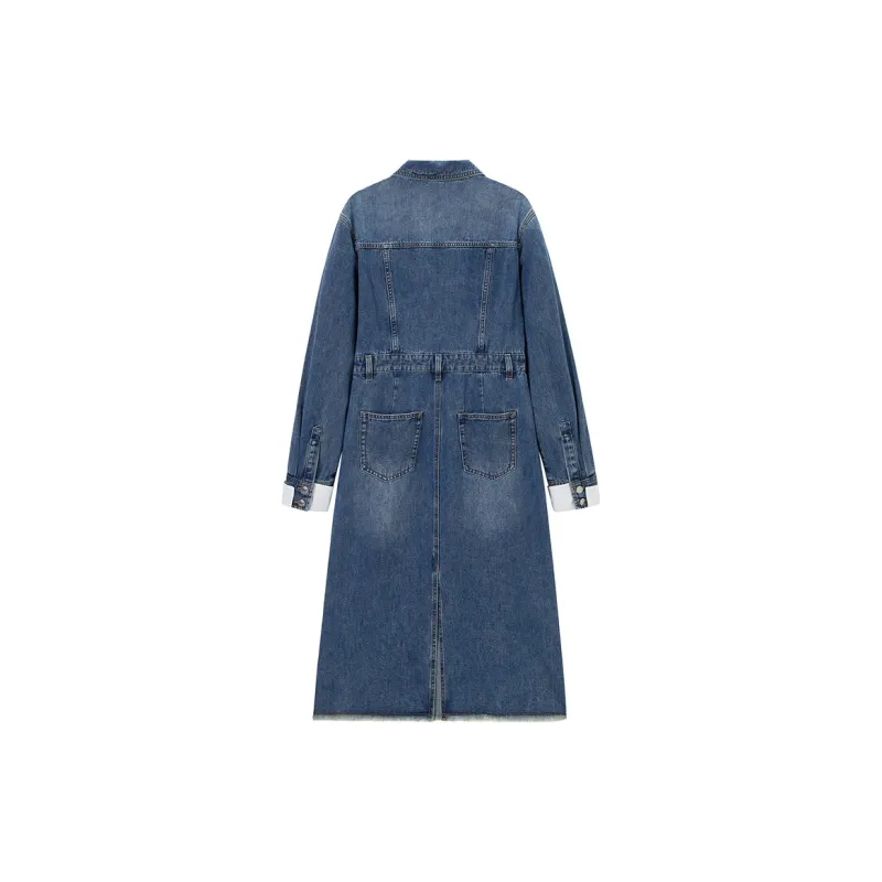 PEACEBIRD Long Sleeved Dress Women's-1