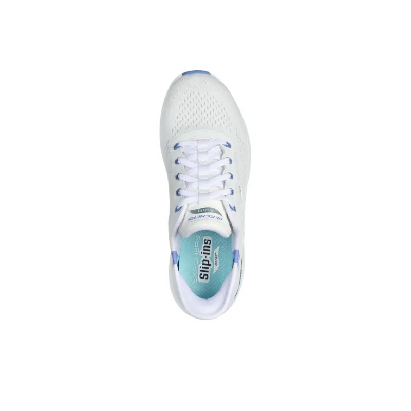 Skechers ARCH FIT 2.0 Anti Slip Wear Resistant Low Top Casual Shoes Women's White-3