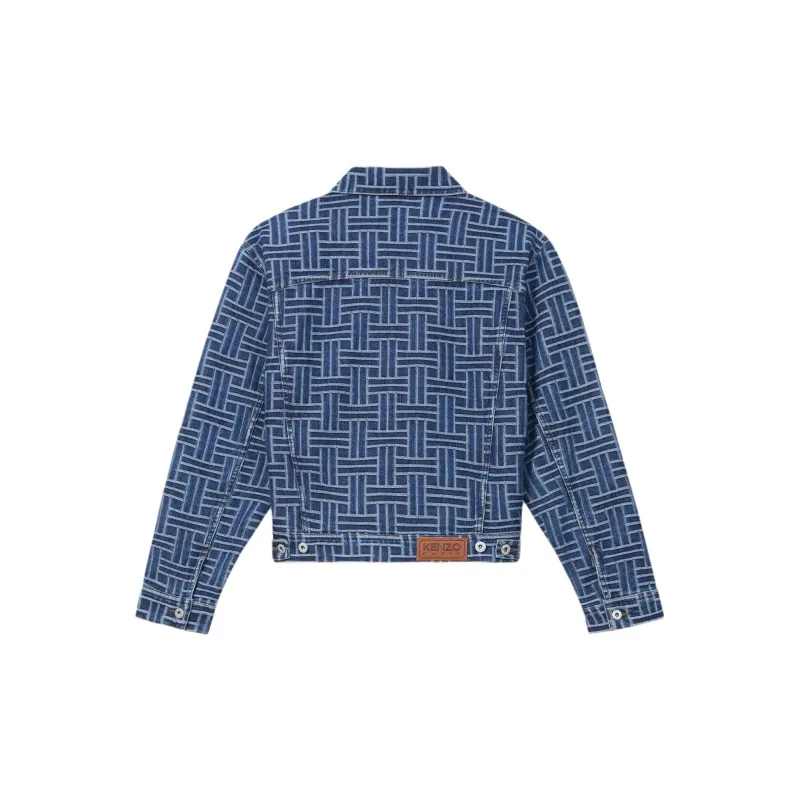 KENZO Weave Denim Jacket-1