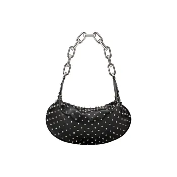Christian Louboutin Le 54 Stud Detailed Shoulder Bag