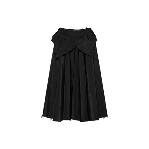 Maison Margiela Casual Long Skirts Women's Black