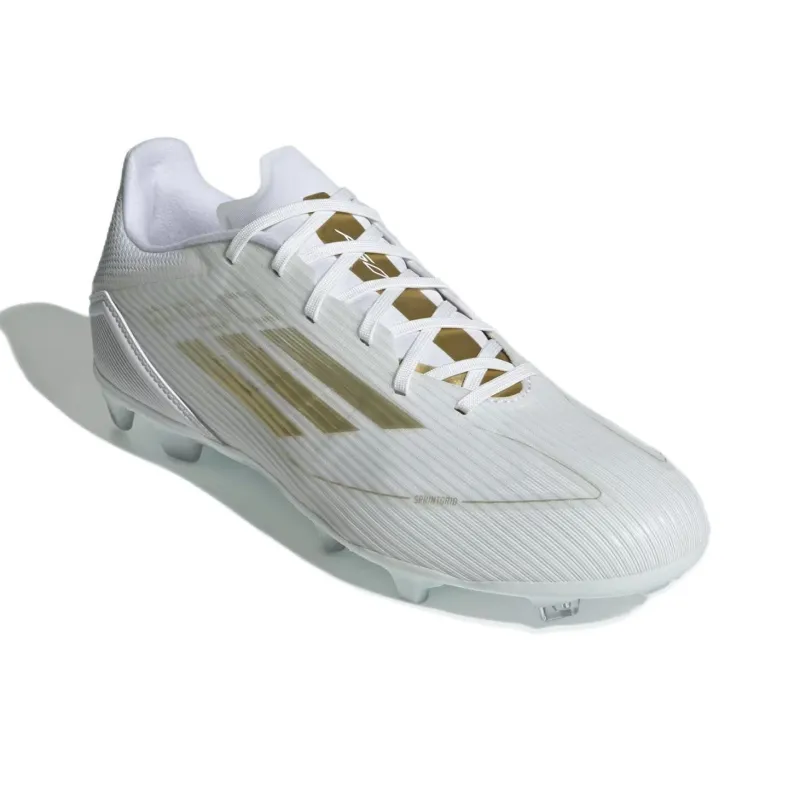 Adidas F50 League Multi Ground Cloud White Gold Metallic-2