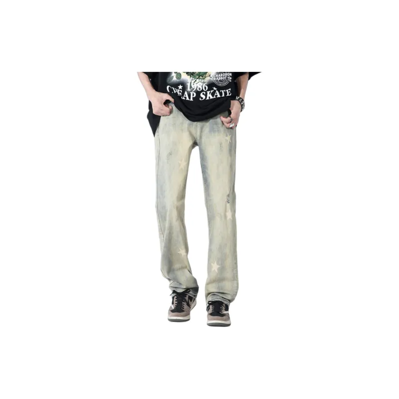 TESTUNG Jeans Unisex Yellow Mud-2