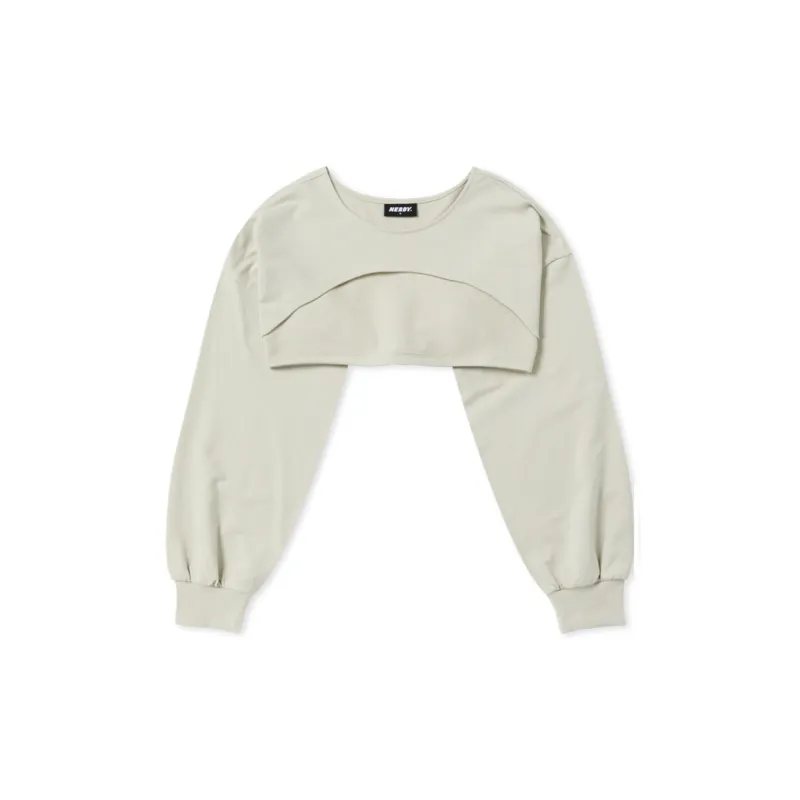 NERDY Sweatshirt Set Women's Beige-3