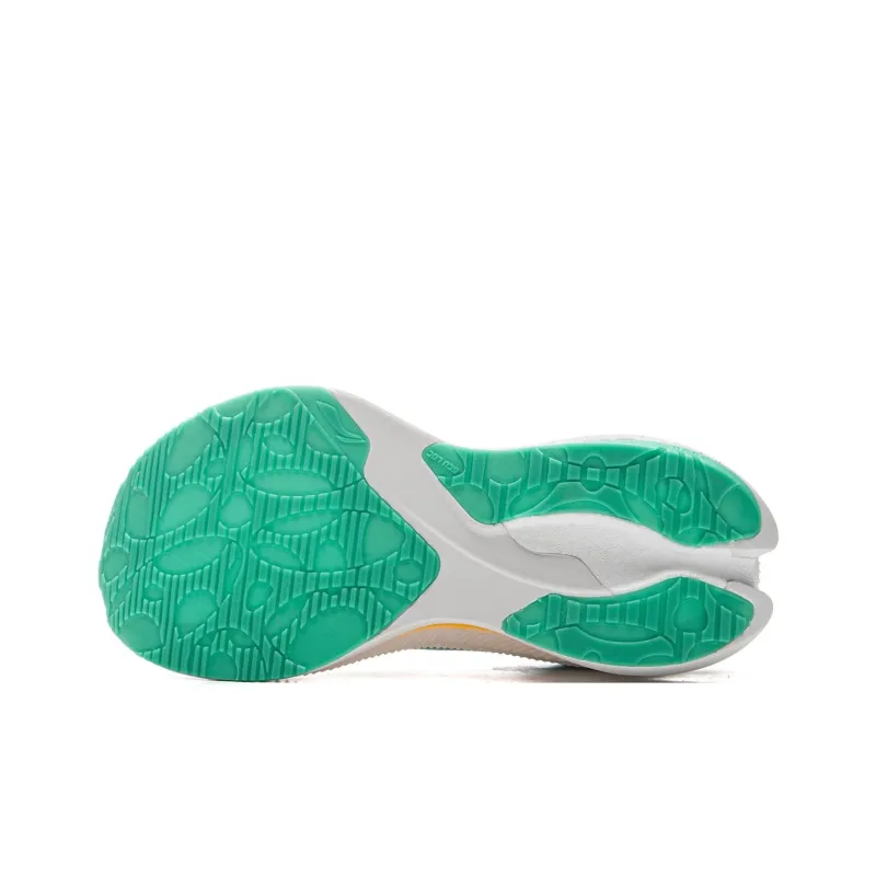 LiNing Yueying 4PRO Cushioning Anti Slip And Wear Resistant Support Rebound Low Top Running Shoes Women's White Green-6