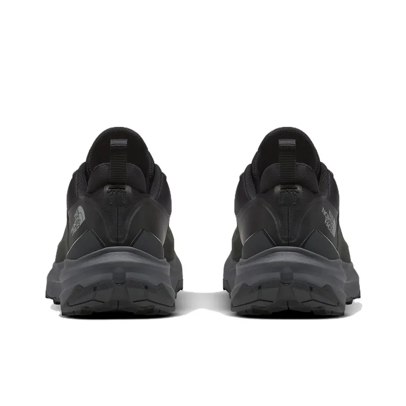 THE NORTH FACE Vectiv Exploris 2 Waterproof And Breathable Low Top Hiking Shoes Men's Black Gray Color-3