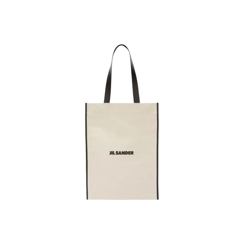 JIL SANDER Logo Printed Medium Tote Bag-0