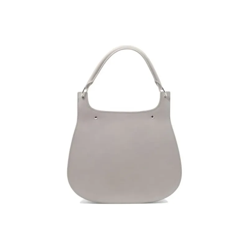 Fontana Milano 1915 Calfskin One Shoulder Handbags Women's Gray-2