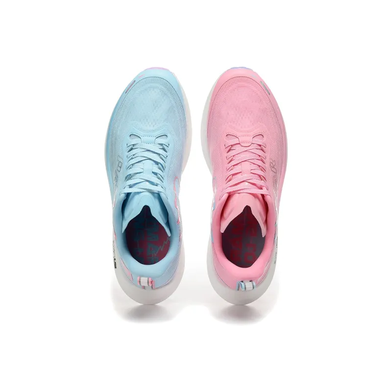 PARRMAR ZhiXing 1.0 Running Shoes Unisex Low Top Blue Pink Mismatched-3