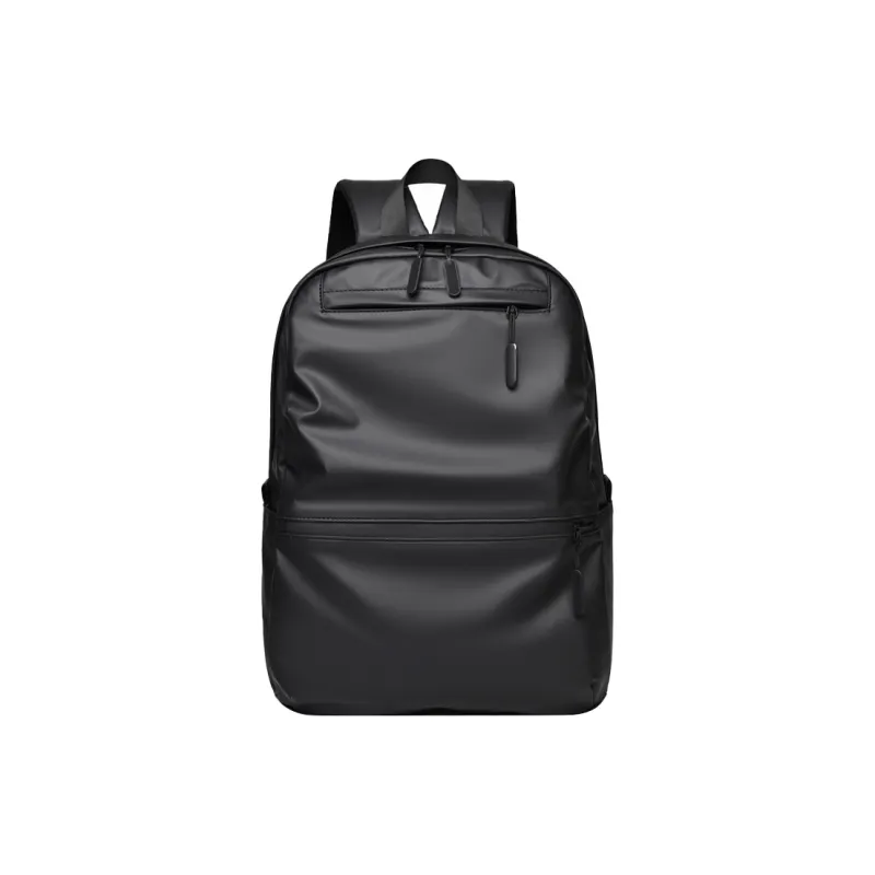 CMLZIUA Wear Resistant Material Backpack Unisex Dark Gray/Classic Black/Fashion Blue-3