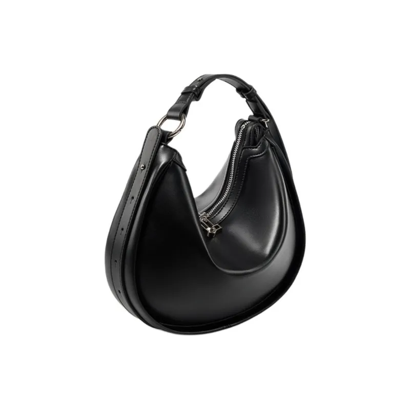 CARTELO Cow Leather Shoulder Bag Crossbody Bag Handbag Regular Women's Burgundy/Black/Brown-3