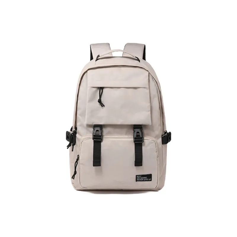 Yohji Kimura Oxford Backpack Regular Unisex Burgundy/Black/Light Khaki-21