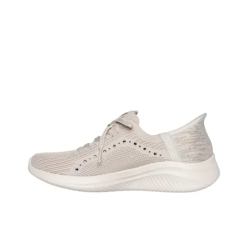 Skechers Ultra 720Carbon 3.0 Anti Slip Wear Resistant Low Top Running Shoes Women's Taupe