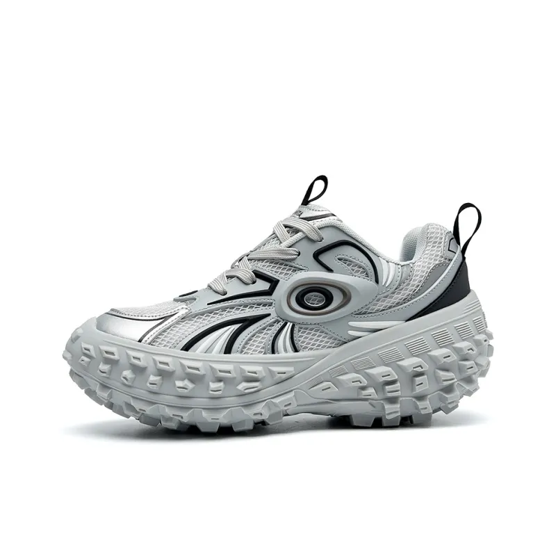 Legaco Chicken Cushioning, Abrasion Resistant, Breathable, Height Increasing Low Top Chunky Sneakers Unisex Box-13