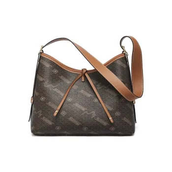 RED DRAGONFLY PVC Shoulder Bag Women's Mocha/Elegant White