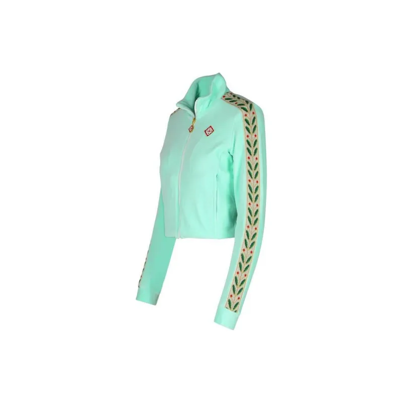 CASABLANCA Laurel Track Zipped Sweatshirt-2