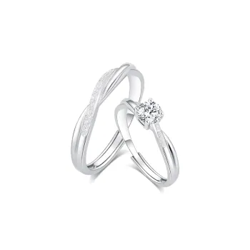 MISS TOOYA S999 Fine Silver Rings Unisex