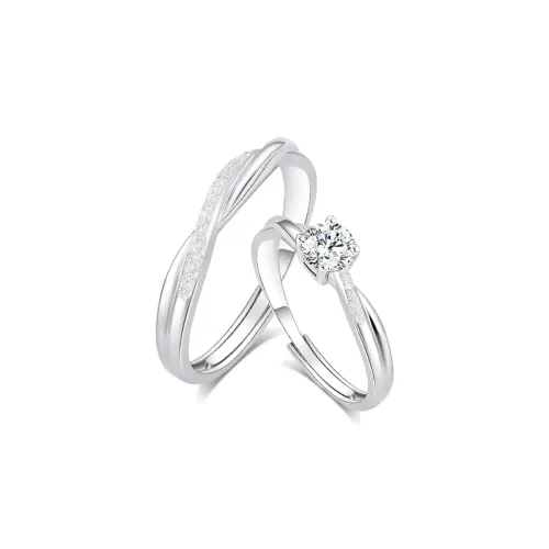 MISS TOOYA S999 Fine Silver Rings Unisex