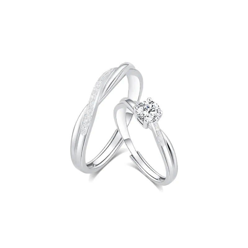 MISS TOOYA S999 Fine Silver Rings Unisex-0