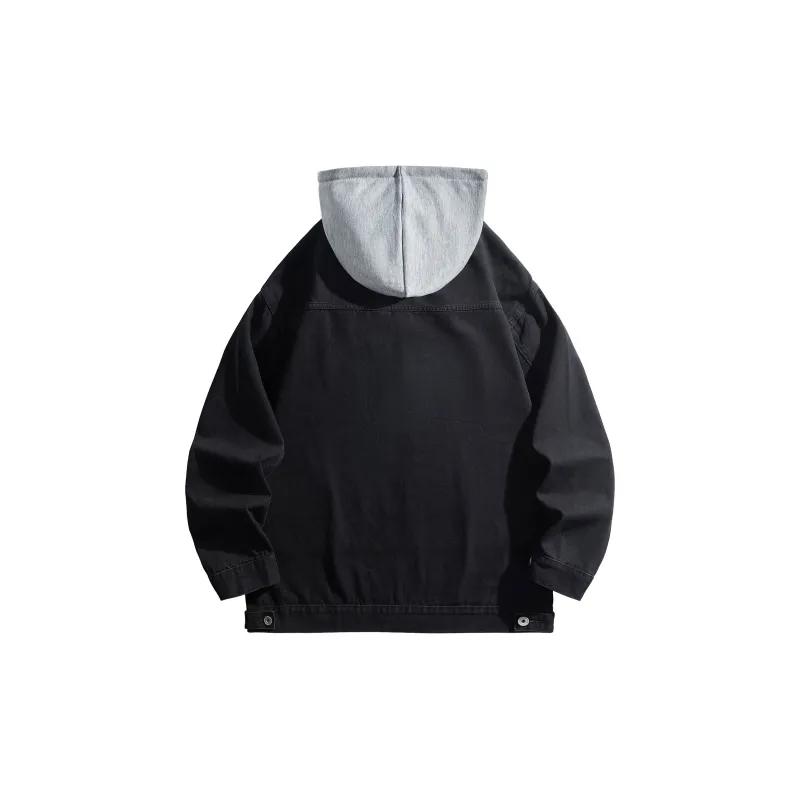 IGOI Denim Jacket Unisex Black Gray-1