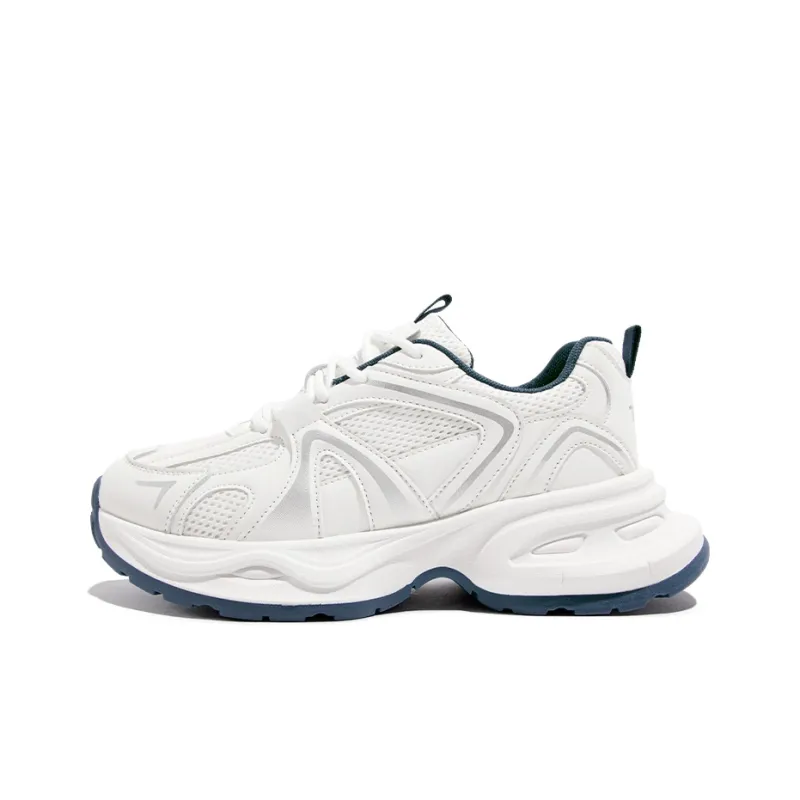 TUOPIN Height Increasing Abrasion Resistant Breathable Low Top Chunky Sneakers Unisex-0