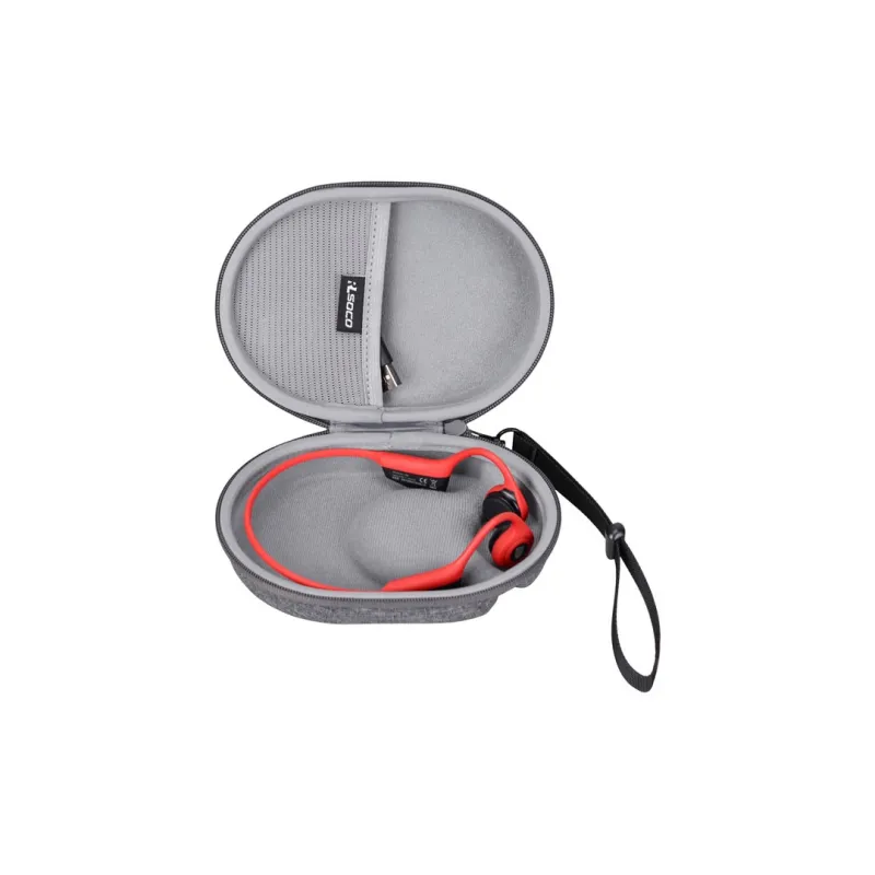 RLSOCO Earphone Cases Gray All Bone Conduction Headphone Storage Bag-1