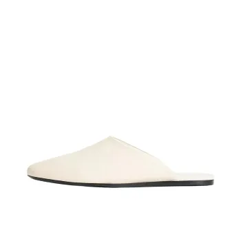Staud Wrap-toe Slippers Women's White