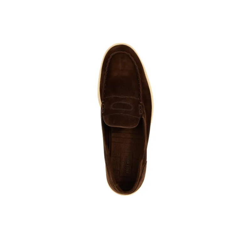 JOHN LOBB Loafers Men's Dark Brown-4