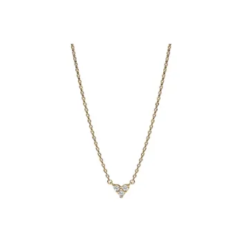 Pandora Cubic Zircon Necklaces Women's Gold