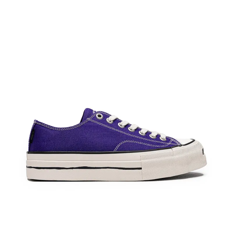 TC Tcmade 015 Anti-Slip Wear-Resistant Low-Top Canvas Shoes Unisex Purple-1