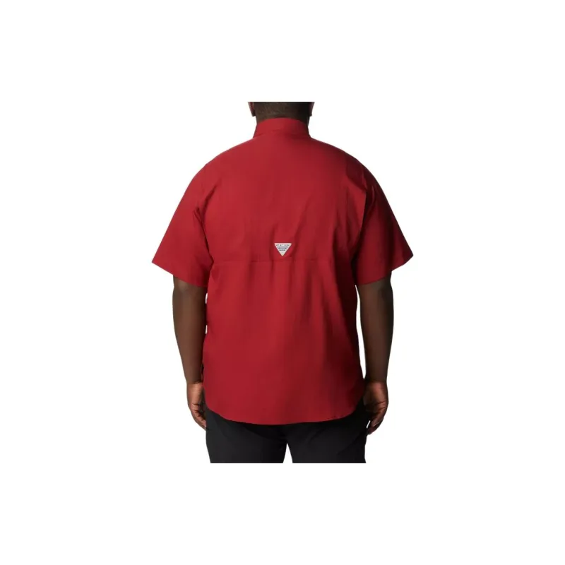 Columbia PFG Tamiami™ II Short Sleeve Shirt Shirt Men's Beet Color-1