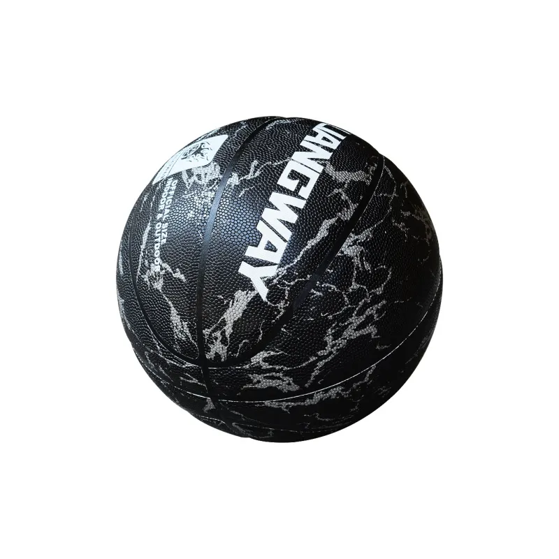 Vartsing PU Basketball Stone Pattern Black 6/Size 7 Ball Training Unisex-1