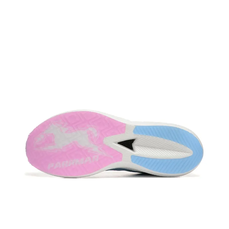 PARRMAR ZhiXing 1.0 Running Shoes Unisex Low Top Blue Pink Mismatched-6