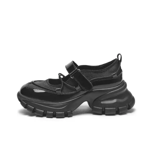 Hotwind Casual Shoes Women's Low-Top Black