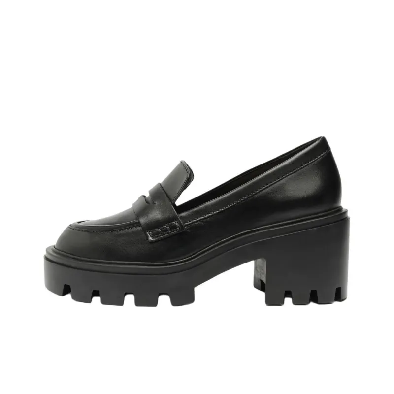 Schutz Viola Loafers 7.3cm Women's Black-0