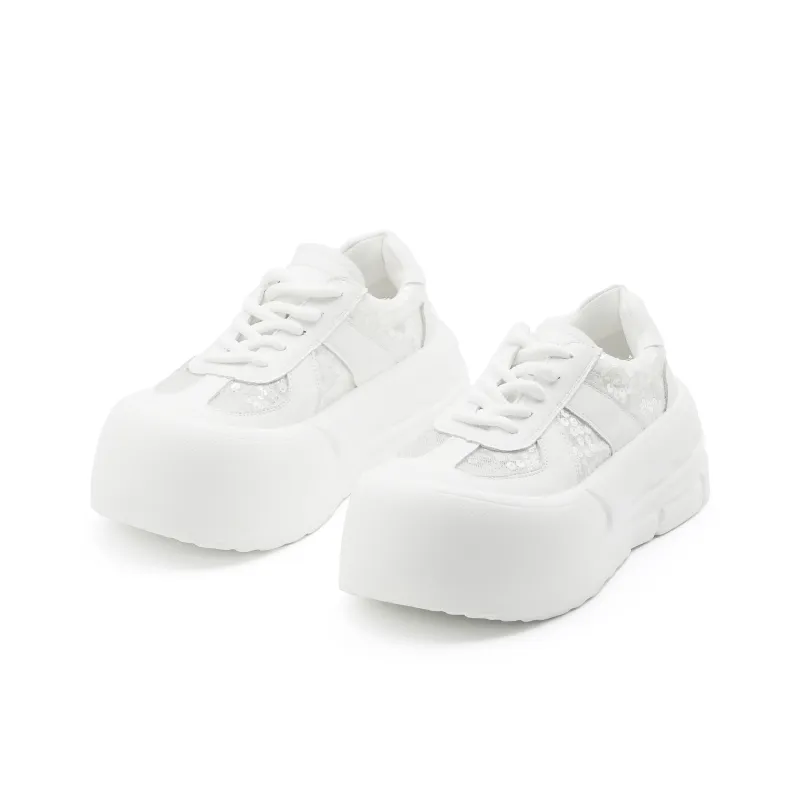 Little Sue Cushioning Abrasion Resistant Breathable Slip Resistant Low Top Casual Shoes Women's-2
