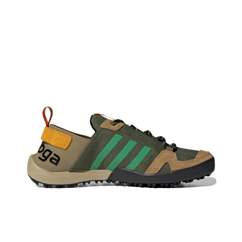 Adidas Terrex Daroga Hiking / Trekking Shoes Unisex Low Top Green/Yellow-1