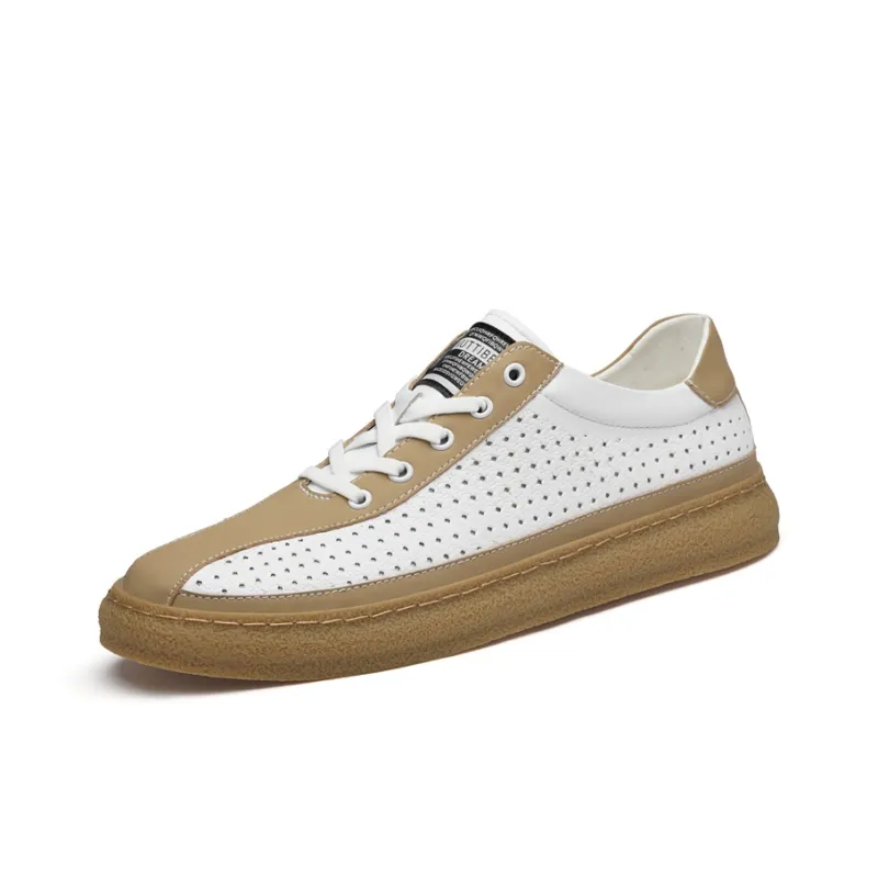 Extravagant Anti Slip Wear Resistant Lightweight Breathable Low Top Skateboard Shoes Men's-4