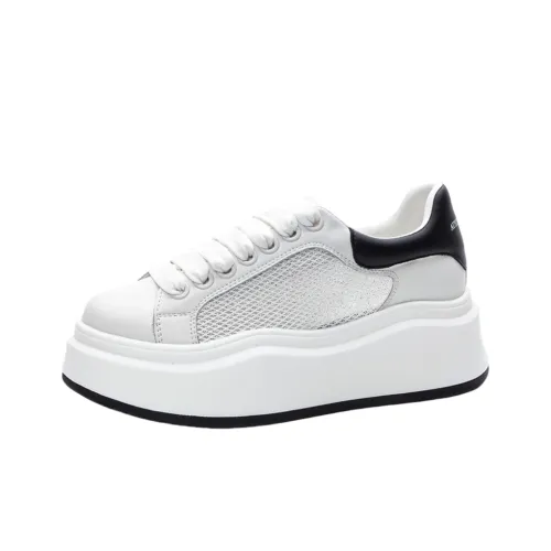 Luji Slip Resistant Cushioning Impact Resistance Quick Dry Wear Resistant Balance Low Top Skateboard Shoes Women's