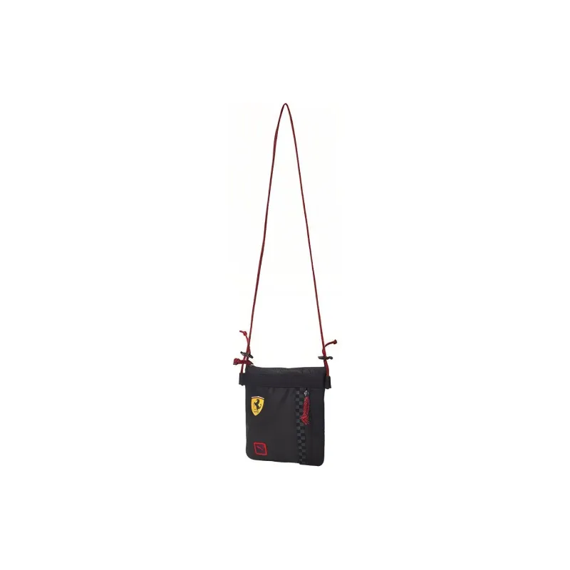 PUMA PUMA Ferrari Fabric Shoulder Bag Crossbody Bag Regular Unisex Black-1