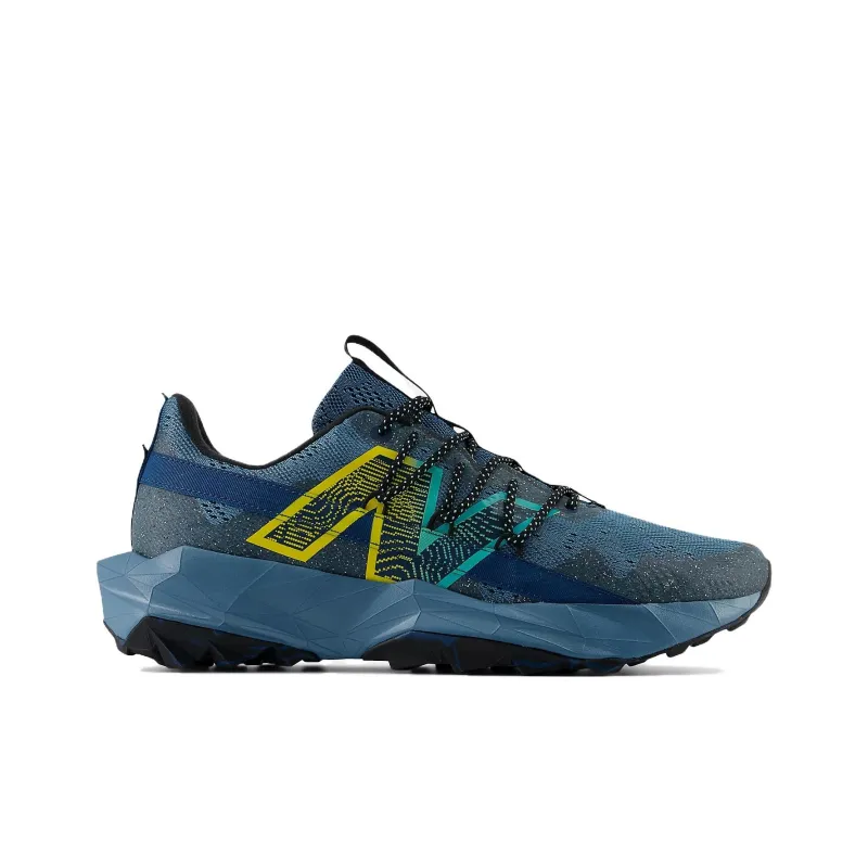 New Balance NB Tektrel Anti Slip Wear Resistant Low Top Trail Running Shoes Men's Blue Green-1