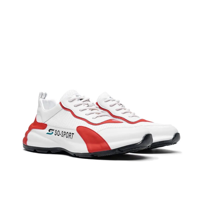 Devanro Anti-Slip And Wear-Resistant Breathable Low-Top Chunky Sneakers Men's-14