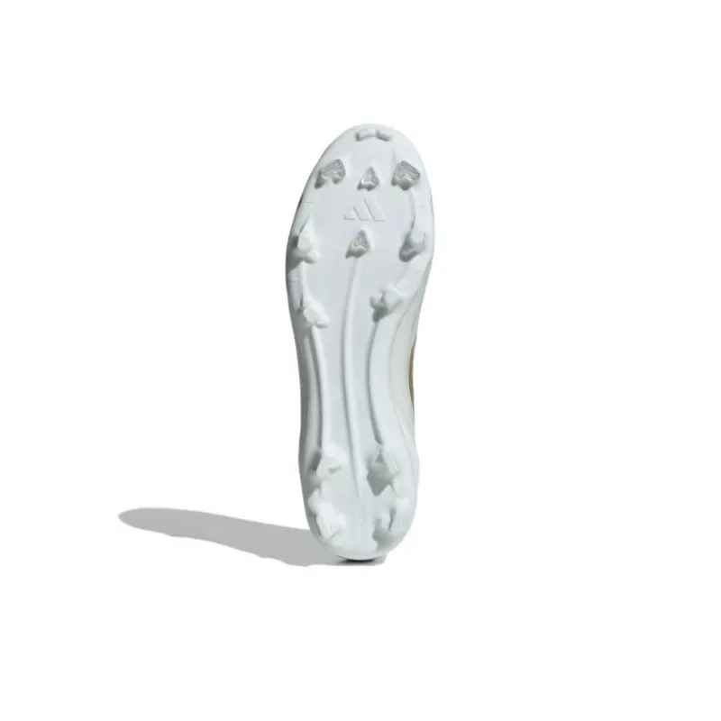 Adidas F50 League Laceless Firm/Multi Ground Cloud White Gold Metallic-4