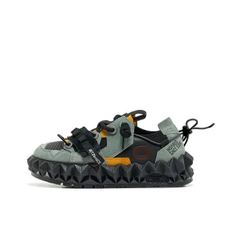 OETZI Ice Mountain Series 5 Skateboard Shoes Unisex Low Top Black Green