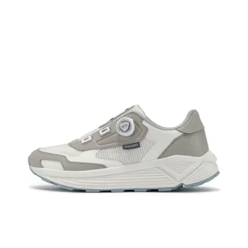 DESCENTE Dualis Urban Commute Wear Resistant Slip Resistant Low Top Casual Shoes Men's Cream
