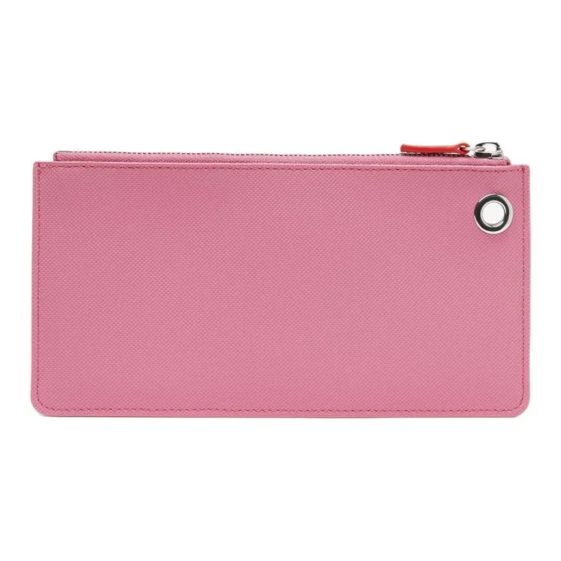 LACOSTE PVC Clutch Women's Pink-1